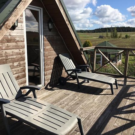 Sveciu Namelis - Pirtis Villa Vydmantai Exteriör bild