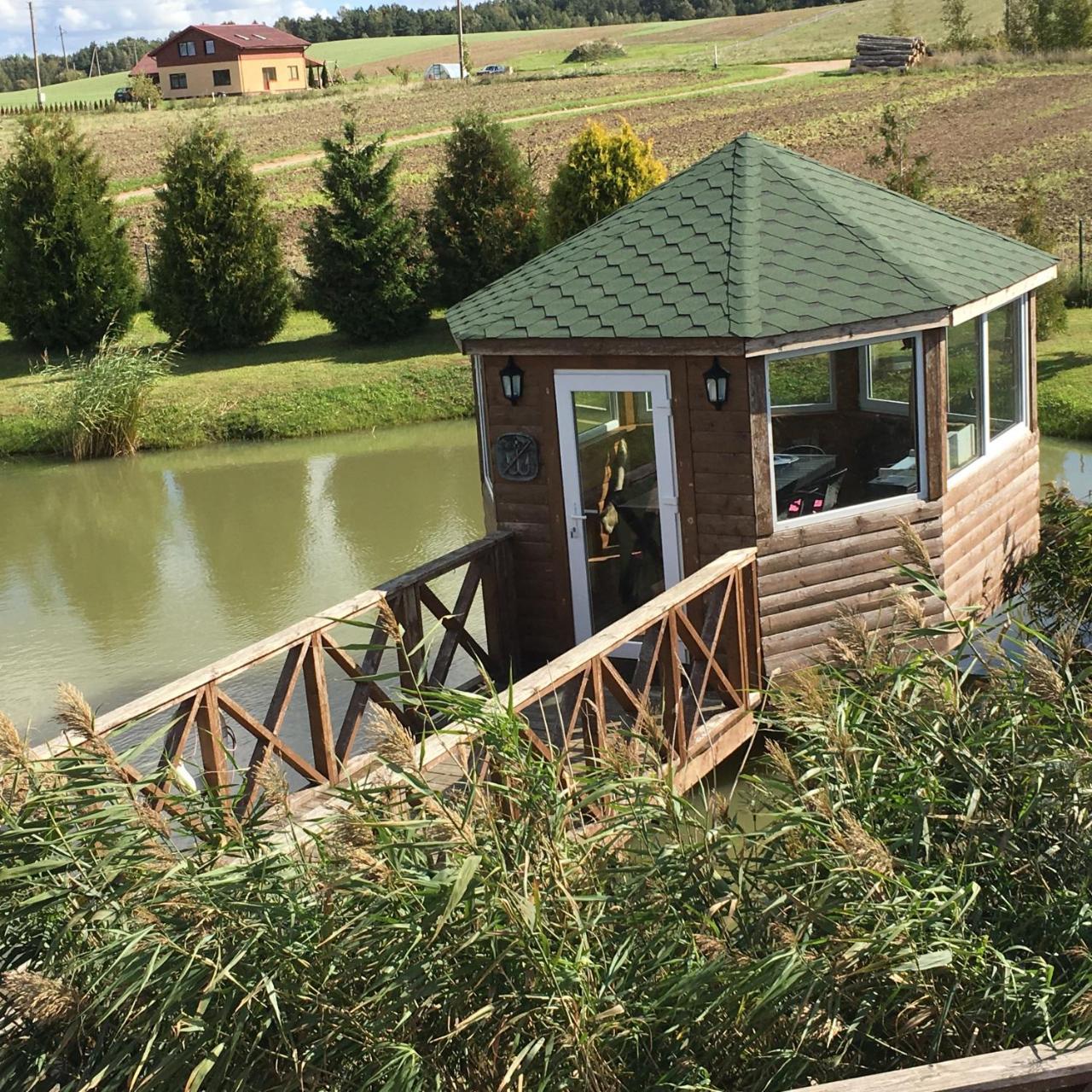 Sveciu Namelis - Pirtis Villa Vydmantai Exteriör bild