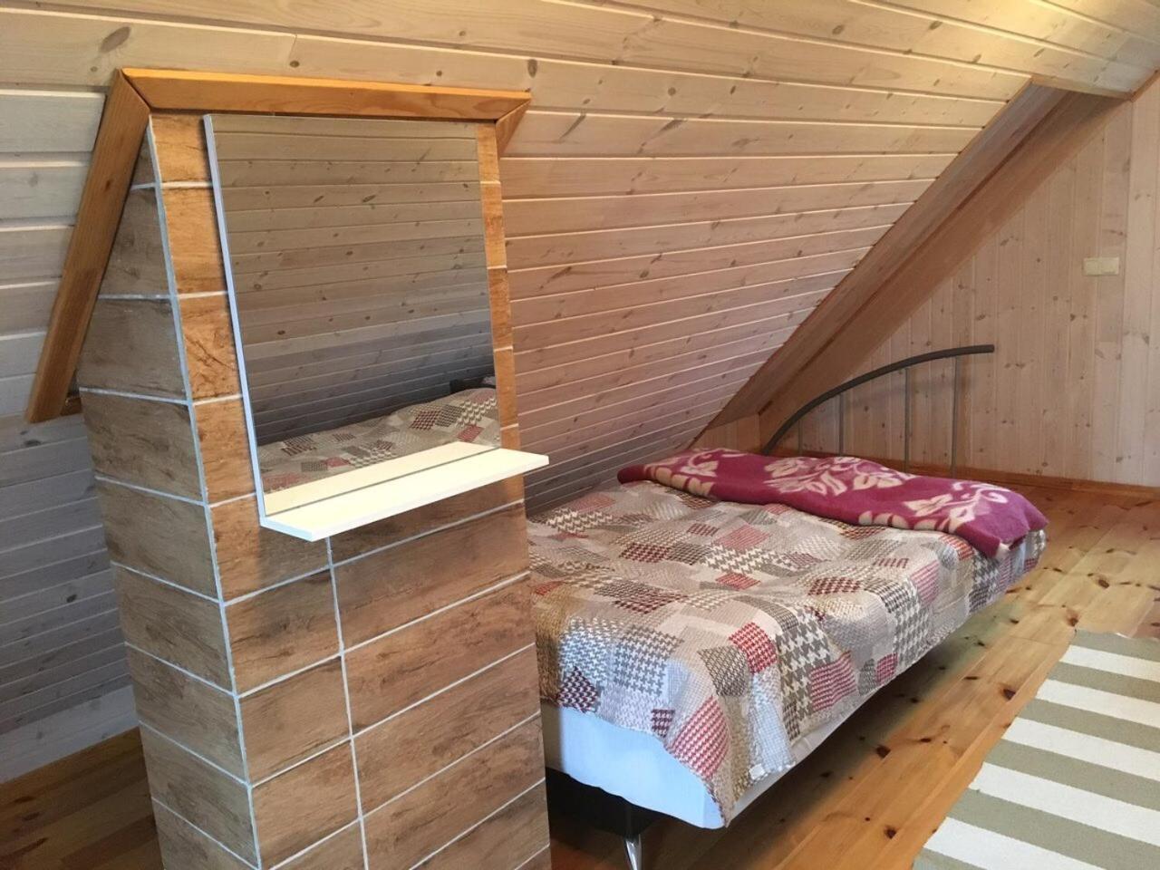 Sveciu Namelis - Pirtis Villa Vydmantai Exteriör bild